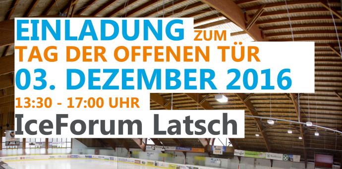 Tag der offenen Tür im IceForum Latsch