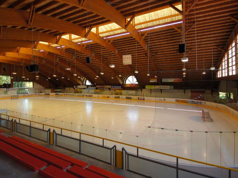 Allenamento del ERC Ingolstadt e il Vinschgau Cup 2016