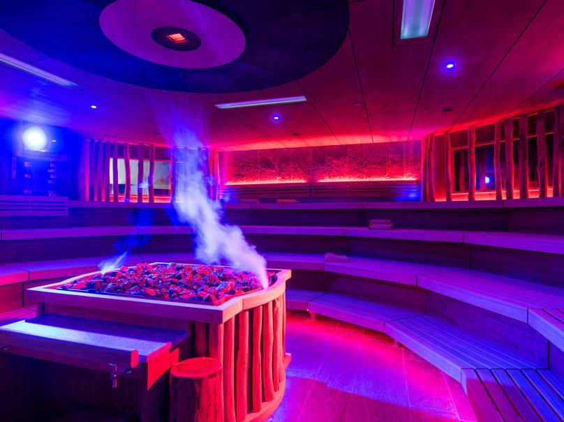 lunga serata in Sauna