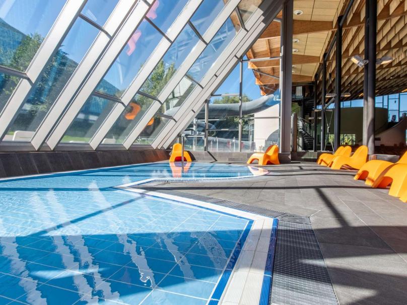 Piscina per bambini fuori servizio