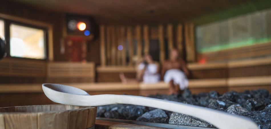 lunga serata in Sauna