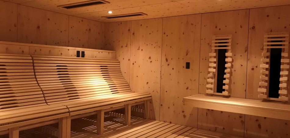 Neue Infrarotsauna